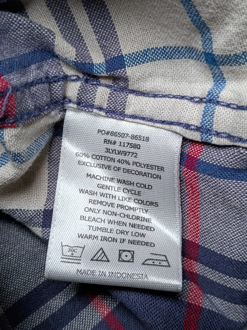 Levi's Mens Western Plaid Lightweight Button Up Flannel Shirt Large Multicolor